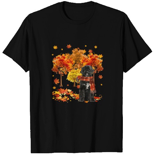 Its Fall Yall Portuguese Water Dog Autumn Tree Fall Leaves 10 T-Shirts