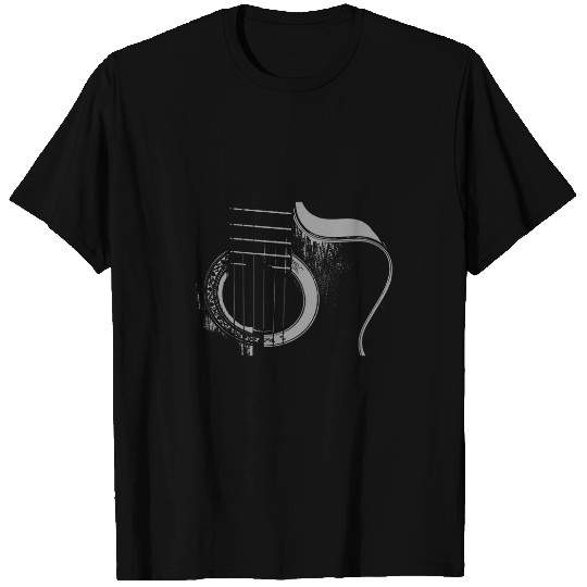 Classic 50s Rockabilly Rock and Roll Acoustic Guitar Player T-Shirts