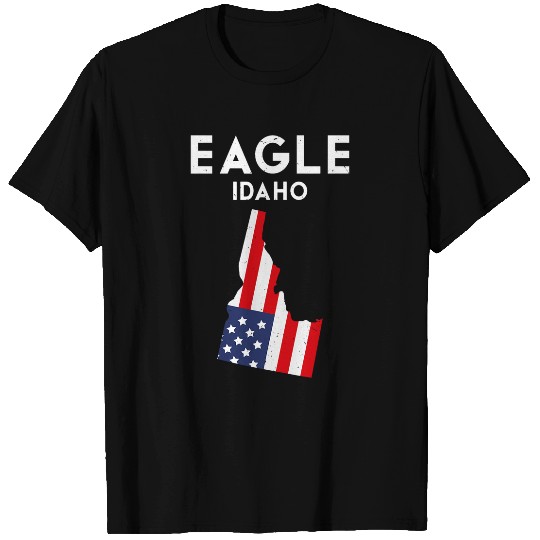 Eagle Idaho USA State America Travel Idahoan 21 T-Shirts