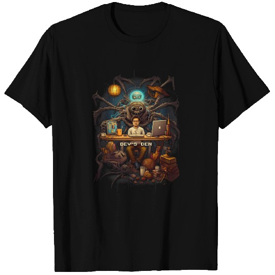 Devs Den Programmers Paradise Master Coding Programmer T-Shirts