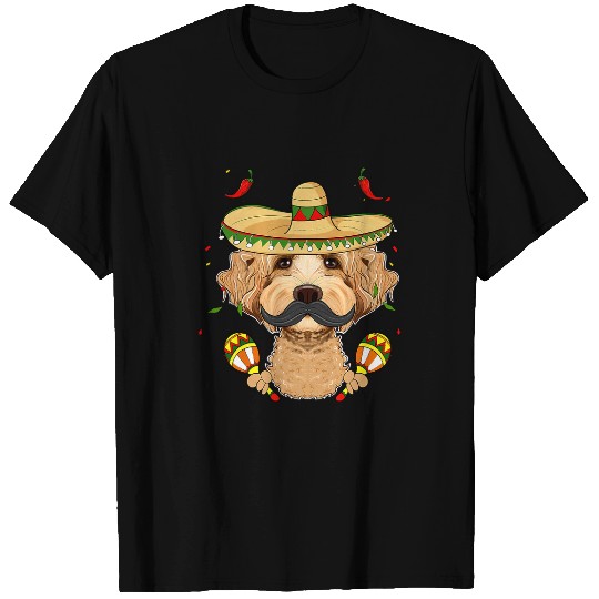 Sombrero Dog I Cinco De Mayo Labaradoodle T-Shirts