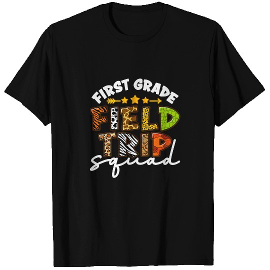 First Grade Field Trip Squad Matching Students Teacher T-Shirts