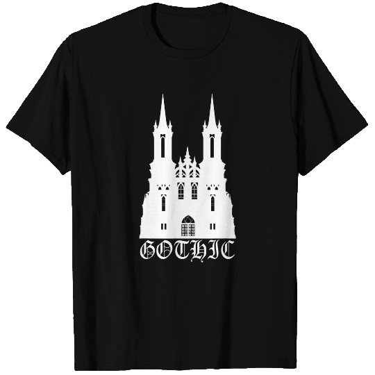 Gothic Architecture Architect Construction Architectural T-Shirts