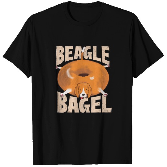 Beagle Bagel Dog Owner Animal Lover Veterinarian T-Shirts