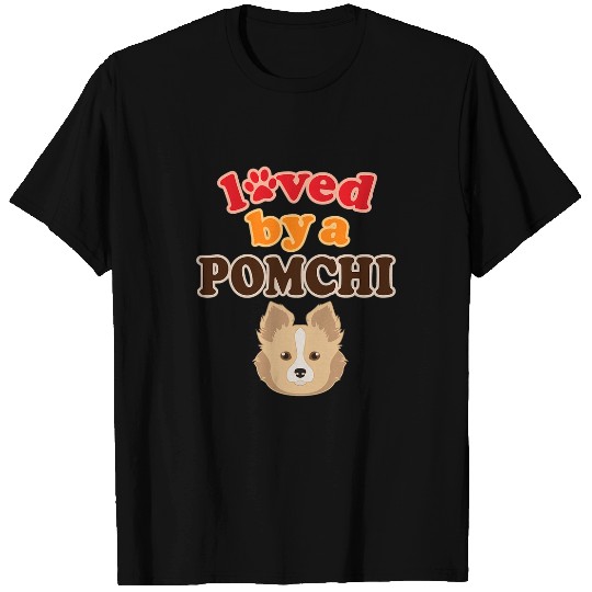 Chihuahuas Pomchi Dog Chihuahua Pomeranian Chihuahua Dog T-Shirts
