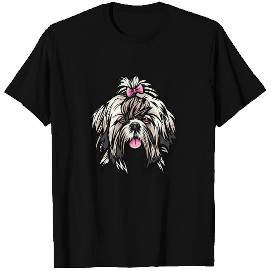 Cool Shih Tzu Face T-Shirts