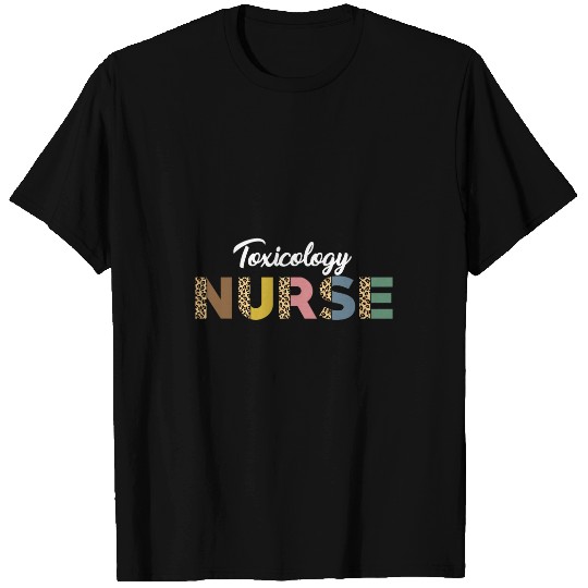 Toxicology nurses Leopard Pattern Apparel Poison Control T-Shirts