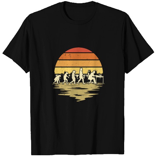 Developer Evolution Retro Computer Scientist Programmer 1 T-Shirts
