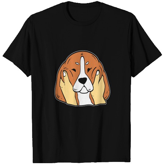 Beagle Chubby Cheeks Beagle Mom T-Shirts