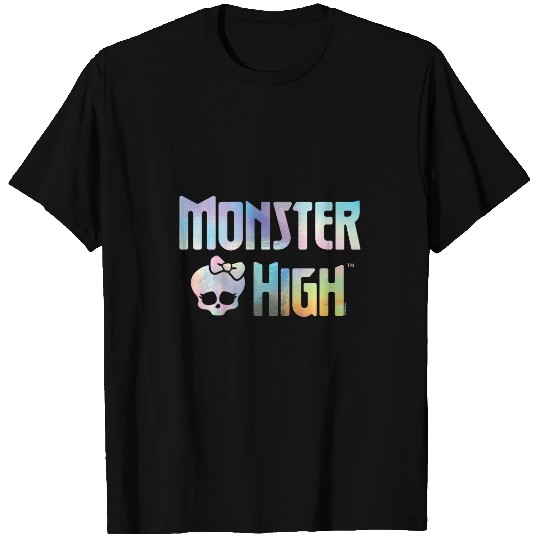 Kids Monster High Student Faux Holo Logo T-Shirts