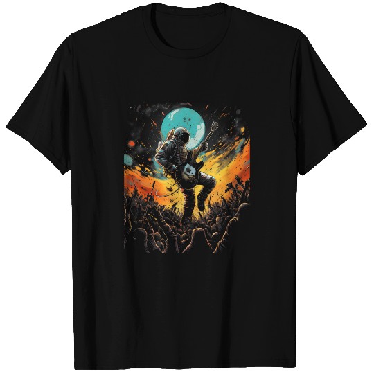 Funny Astronaut Mosh Pit Space Rock Concert Festival 17 T-Shirts
