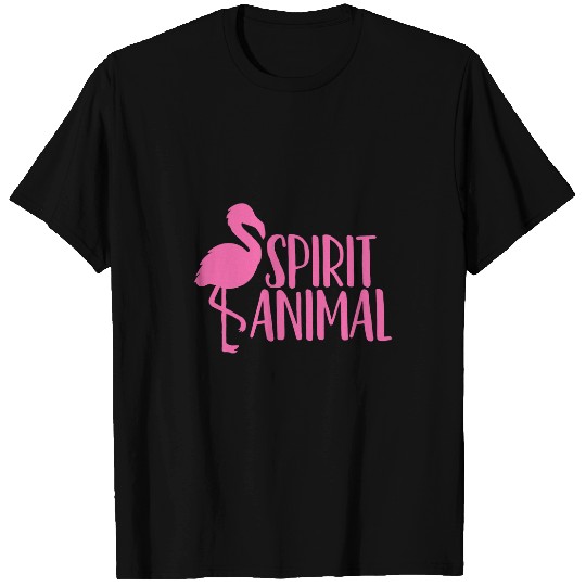 Flamingo Pink Bird T-Shirts