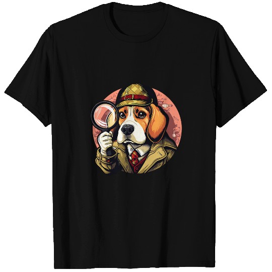 Beagle Detective Funny Dog Mystery T-Shirts