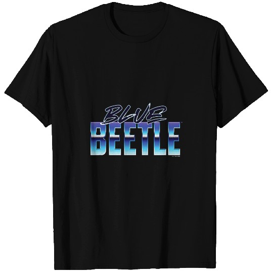 Blue Beetle Big Bold vintages Text Logo T-Shirts
