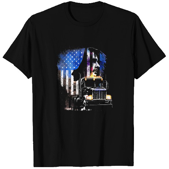 Funny trucker American Big Rigs Diesel Truck Driver 5 T-Shirts