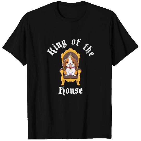 Beagle King of the House Funny Dog Royalty T-Shirts