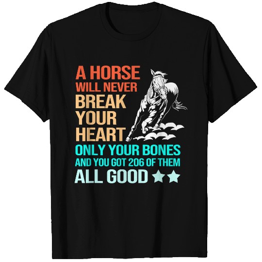 Funny Barrel Racing Cowgirls Horseback Riding T-Shirts