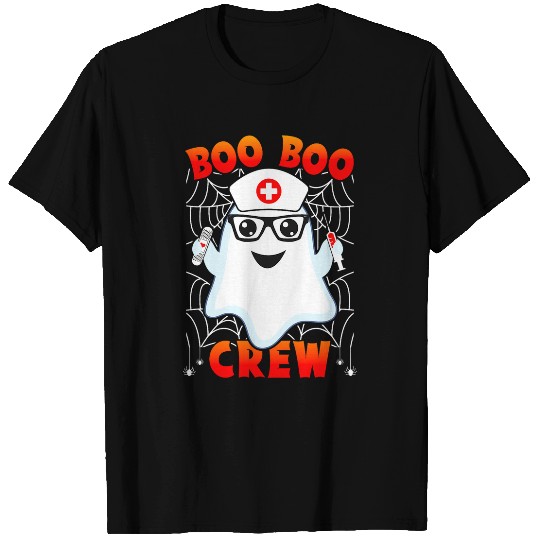Groovy Boo Boo Crew nurses Funny Halloween nurses T-Shirts