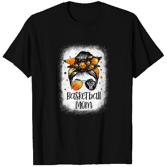 Funny Basketball Basketball Mom Leopard Softball Mom Mothers Day T-Shirts