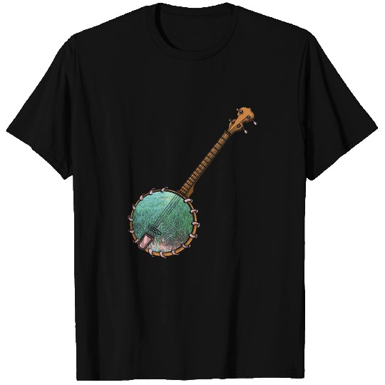 Funny Banjo Music Bluebird Kentucky Mandolin Asheville 8 T-Shirts