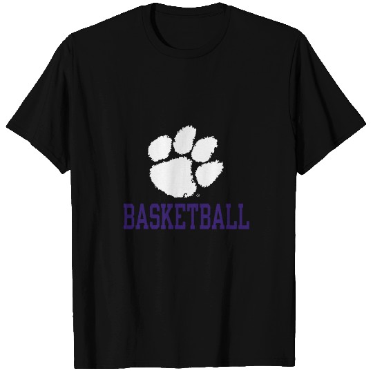 Sport Basketball Clemson Tigers Basketball Icon Orange Officially Licensed T-Shirts