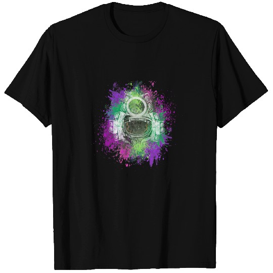 Funny Drummer Astronauthelmet Spaceshuttle Drum n Bass Gabber Frenchcore 2 T-Shirts