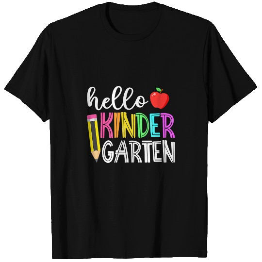 Hello Kindergarten  Back To School Teacher Student T-Shirts