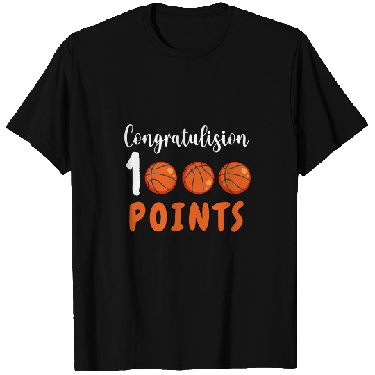 Funny Basketball 1000 Points Basketball Scorer High School Basketball player 2 8 T-Shirts