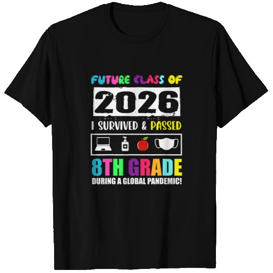 Future Class Of 2026 8th Grade Funny Student Graduation T-Shirts