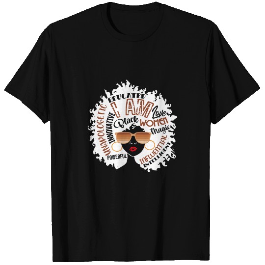 I Am Black Queen Black Lives Matter Black Queen Equality Top T-Shirts