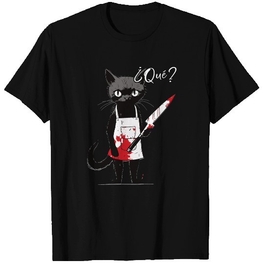 Funny spanish cat I Funny Cat Mom Cat Dad I Cute Cat Que T-Shirts