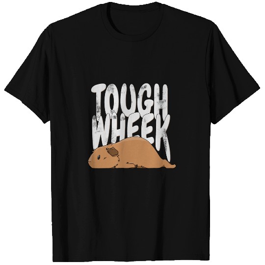 Guinea Pig Tough Wheek Beige Brown Guinea Pig Pet T-Shirts