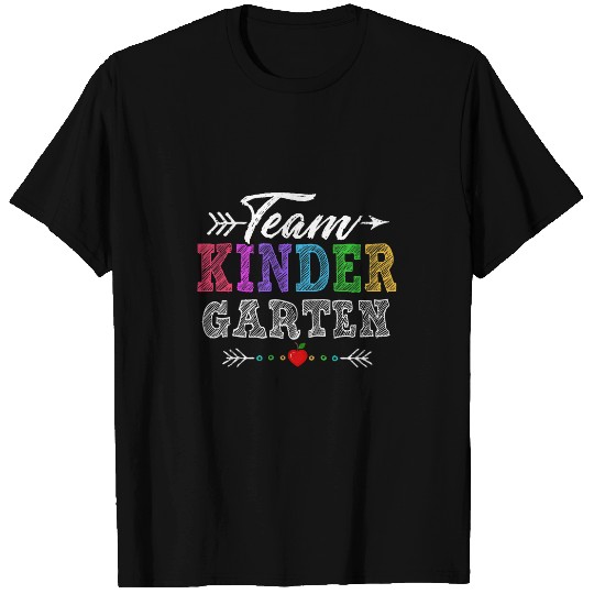 Team Kindergarten Teacher Student Funny Back To School Gift 3 T-Shirts