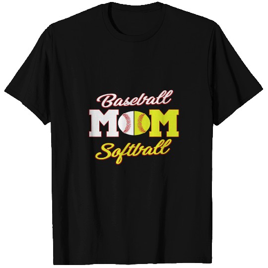 Sport Baseball Funny Softball Baseball Mom for mothers day gift T-Shirts