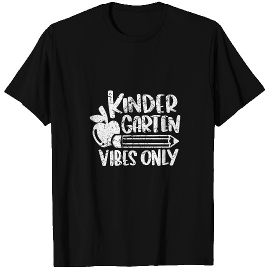 Kindergarten Vibes BacktoSchool Academic Teacher Student 2 T-Shirts