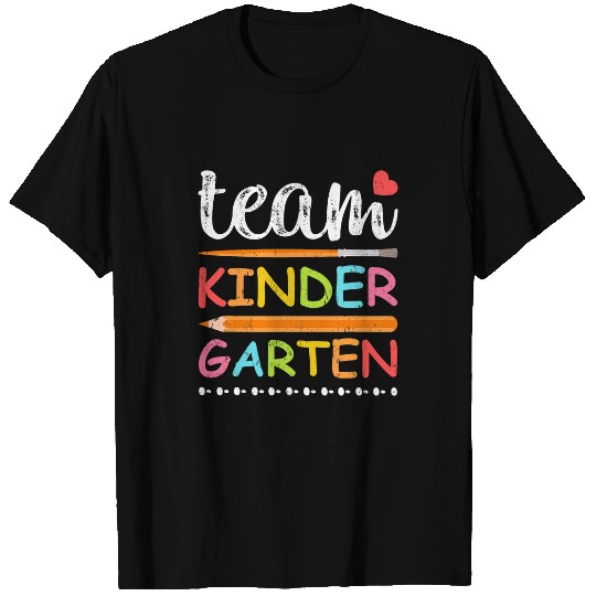 Team Kindergarten Teacher Student Funny Back To School T-Shirts