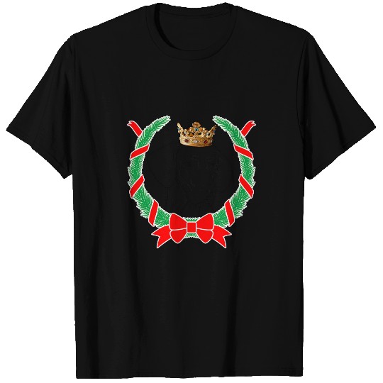 Dog Vizsla Wearing Crown Christmas Dog T-Shirts