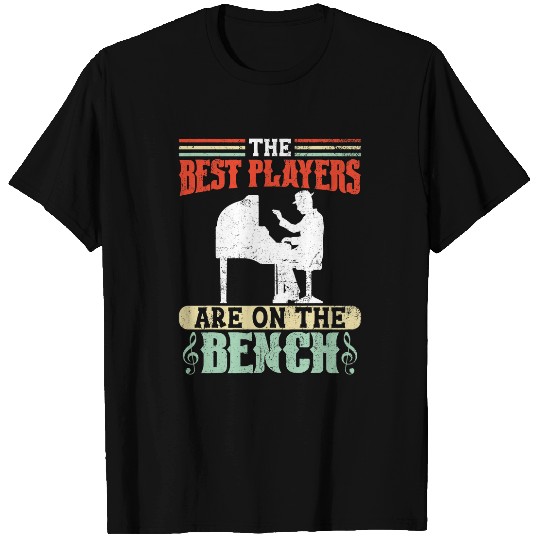 Funny Piano Music Funny Piano Player Art Men Women Musician Orchestra Teacher 2 T-Shirts