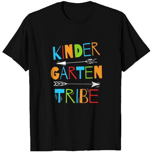Kindergarten Tribe Student and Teacher Back to School T-Shirts