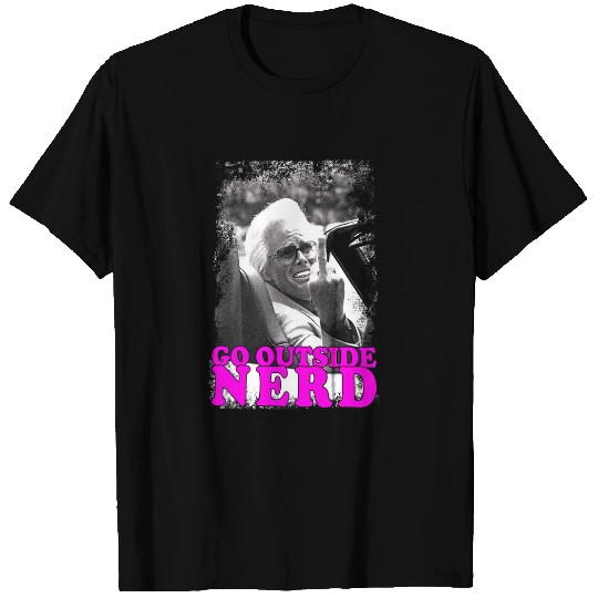 Baby Billy Flips Off T-Shirt, Baby Billy Go Outside Nerd Meme Tee T-Shirt, Gift For Women and Man Unisex T-Shirt
