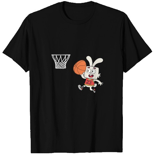 Sport Basketball Easter Egg Playing Basketball Sports Boys Men Kids T-Shirts