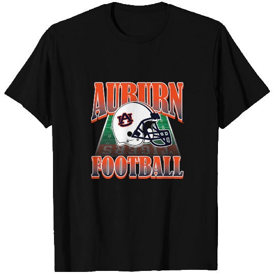 Sport American Football Auburn Tigers vintages Football Helmet 90s Navy T-Shirts