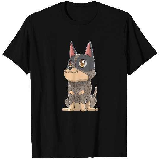 Heeler Pet Kids Blue Heeler Kawaii Dog Kawaii T-Shirts