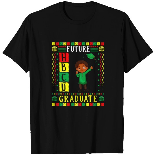 Future HBCU Grad History Black College Youth Black Boy 3 T-Shirts
