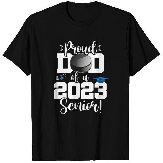 Sport Hockey Mens Ice Hockey Dad Senior Year Class of Senior T-Shirts