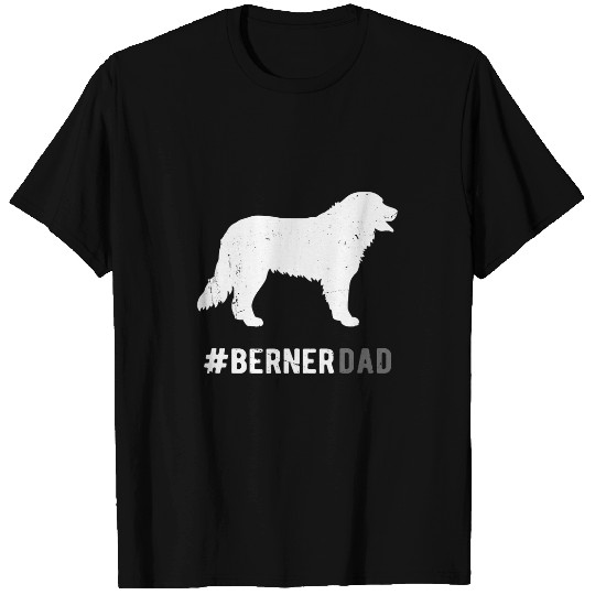 Bernese Mountain Pet Dog Berner Dad For Men Funny Bernese Mountain Dog Lover T-Shirts