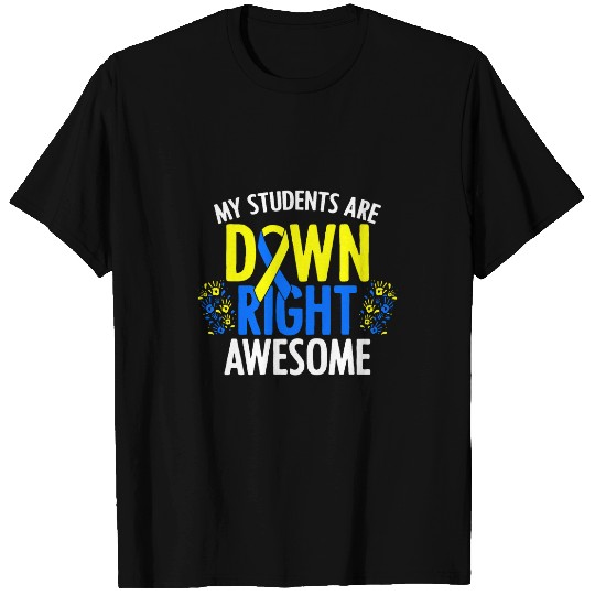 Down Syndromes Awareness Advocacy for Student SPED Teacher T-Shirts