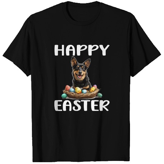 Heeler Pet Lancashire Heeler Dog Breed Happy Easter Men Women Kids 1 T-Shirts