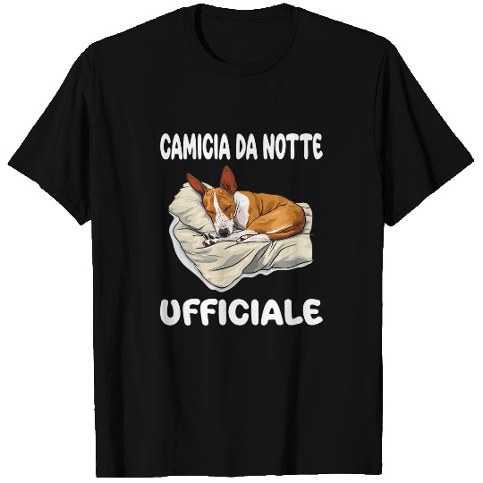 Basenji Pet Official Sleep Pajamas Nightgown 1 T-Shirts