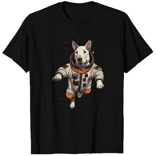 Bull Terrier Pet Astronaut T-Shirts